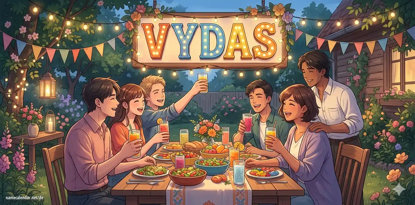 Feier des Namenstages und des Namens - Vydas