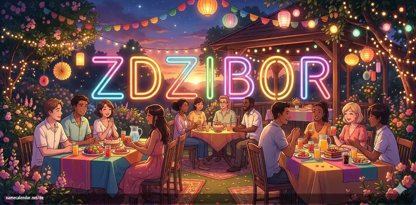 Feier des Namenstages und des Namens - Zdzibor