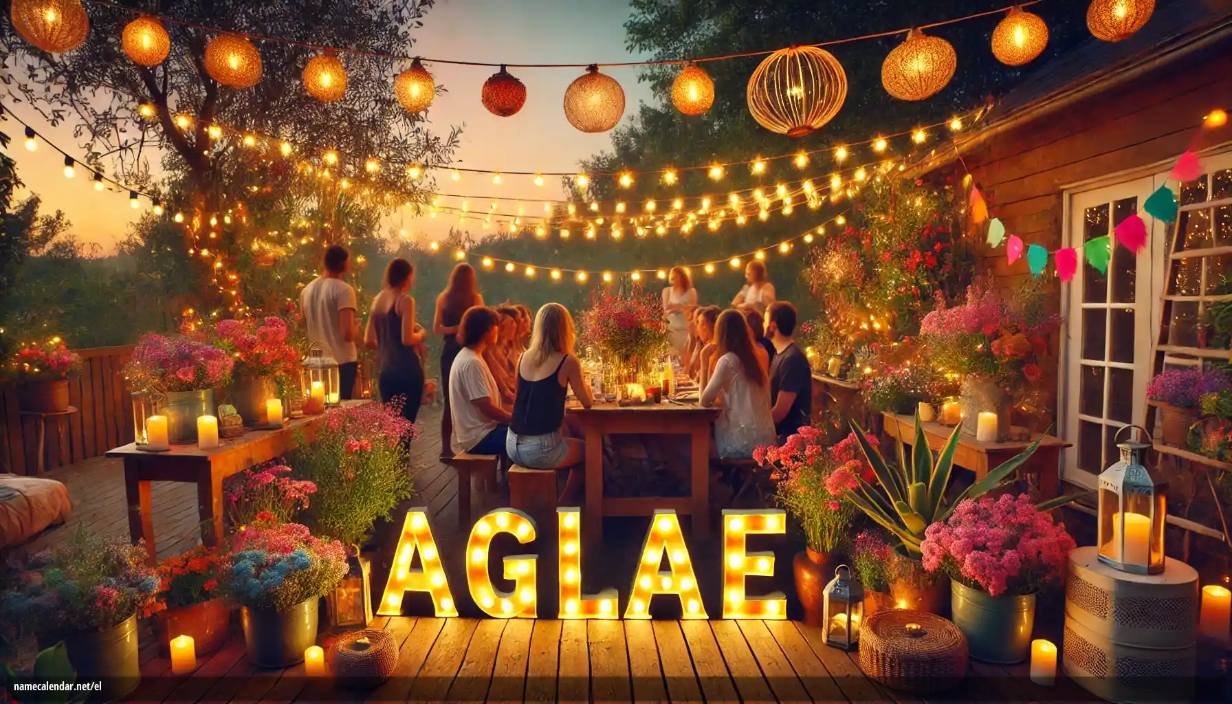 Εορτασμός της ονομαστικής εορτής και του ονόματος - Aglaé