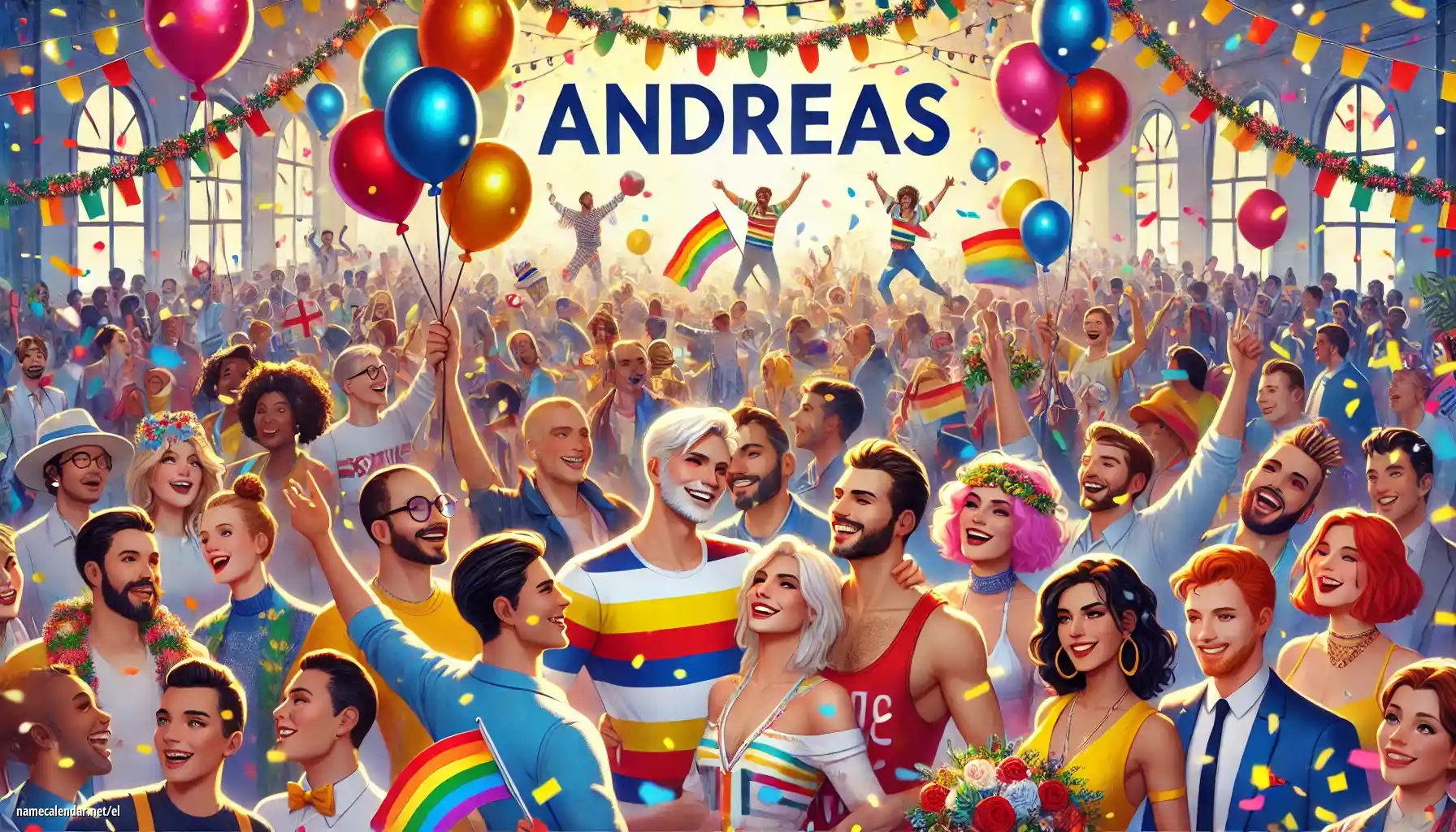 Εορτασμός της ονομαστικής εορτής και του ονόματος - Andreas