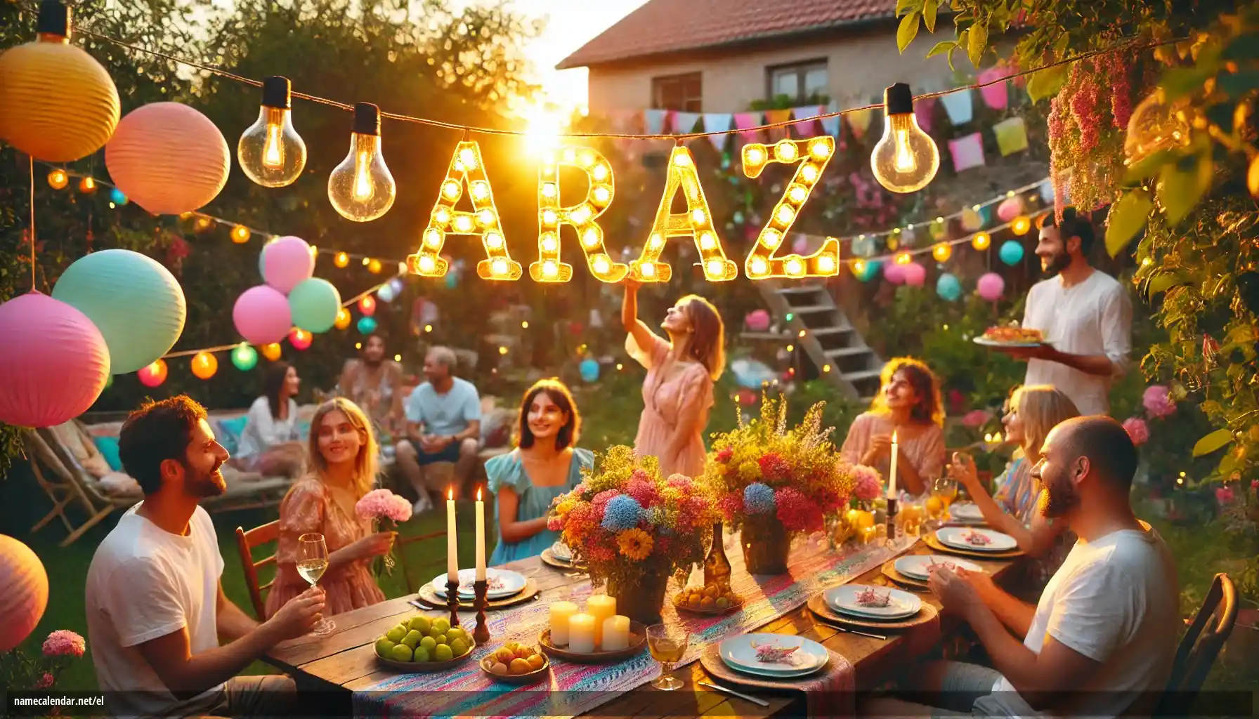 Εορτασμός της ονομαστικής εορτής και του ονόματος - Araz