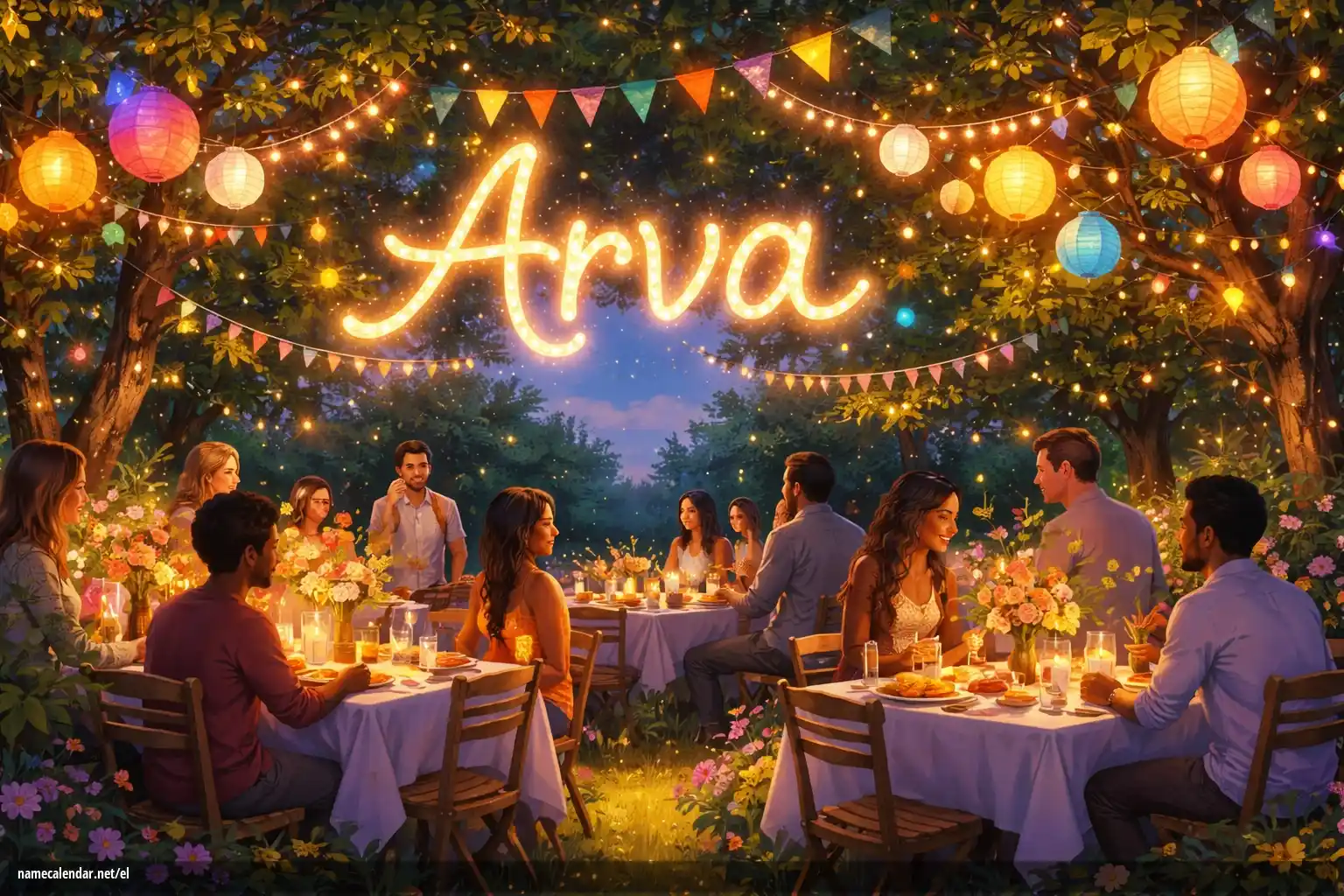 Εορτασμός της ονομαστικής εορτής και του ονόματος - Arva