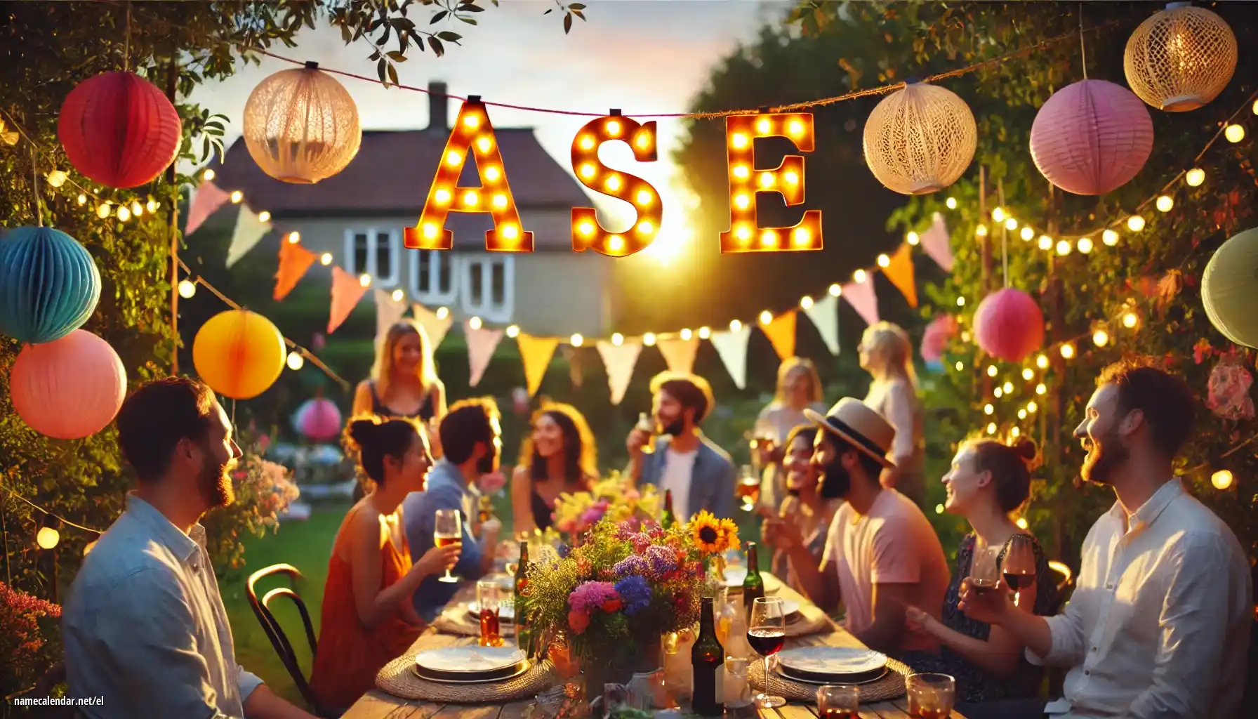 Εορτασμός της ονομαστικής εορτής και του ονόματος - Ase