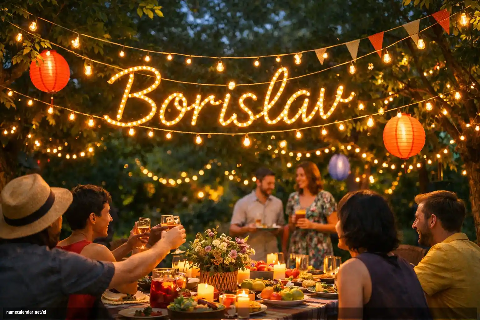 Εορτασμός της ονομαστικής εορτής και του ονόματος - Borislav