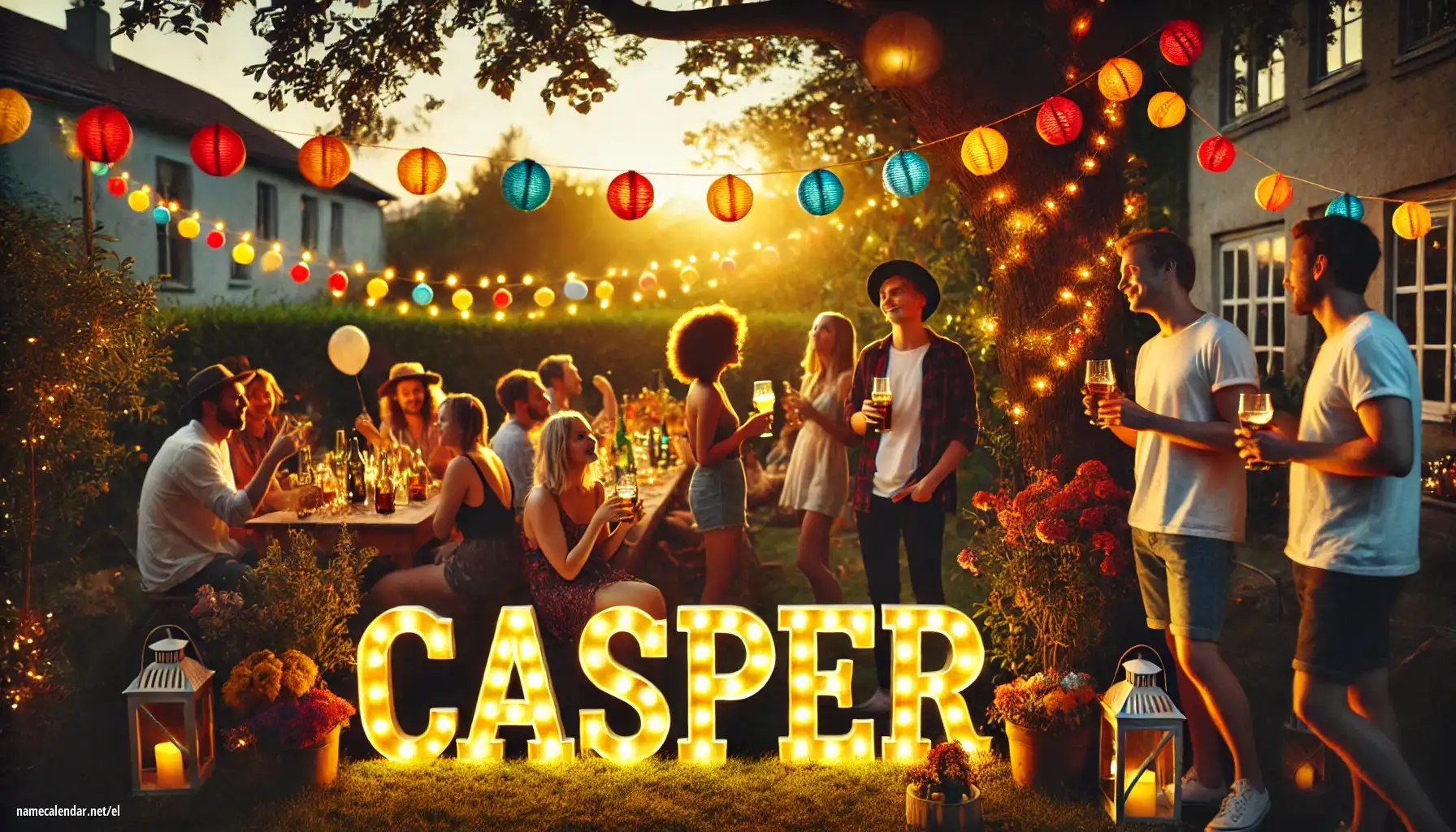 Εορτασμός της ονομαστικής εορτής και του ονόματος - Casper