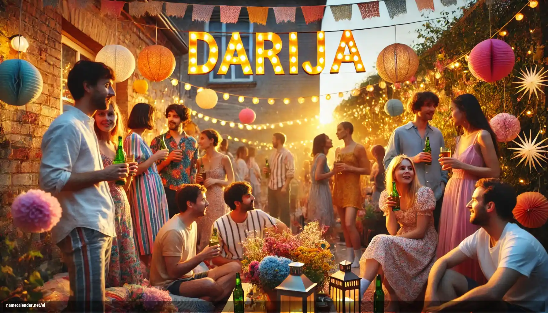 Εορτασμός της ονομαστικής εορτής και του ονόματος - Darija