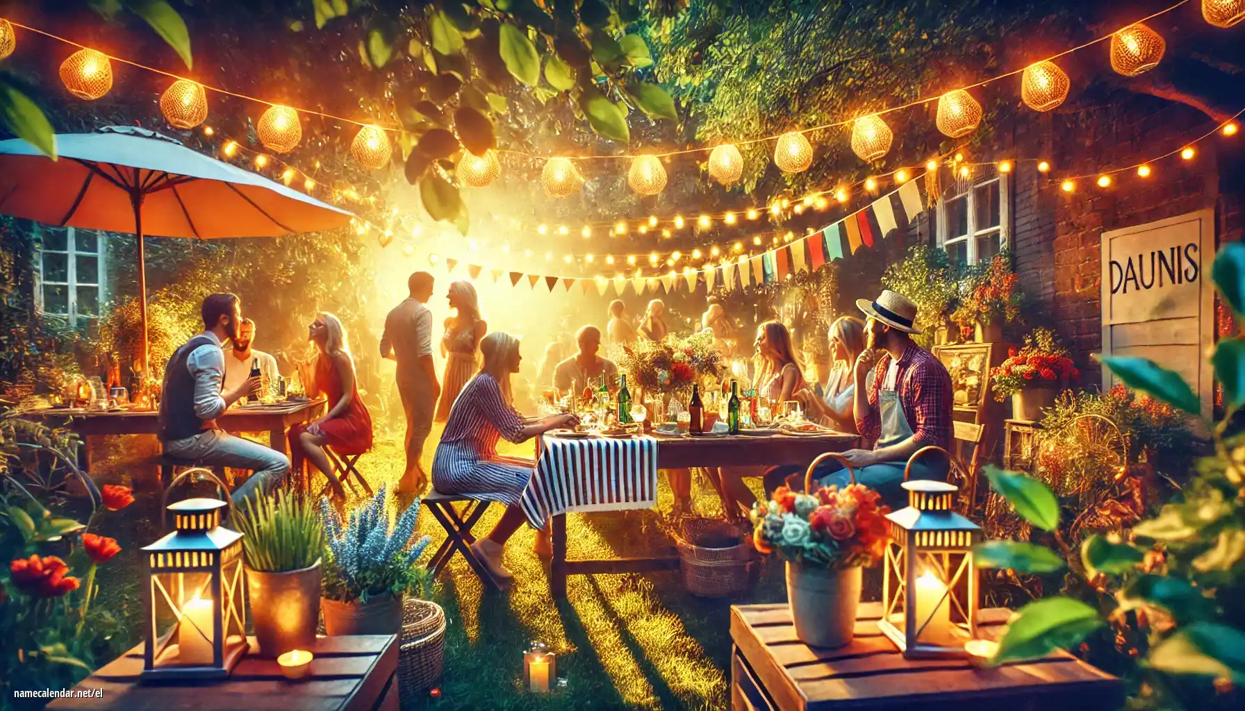 Εορτασμός της ονομαστικής εορτής και του ονόματος - Daunis