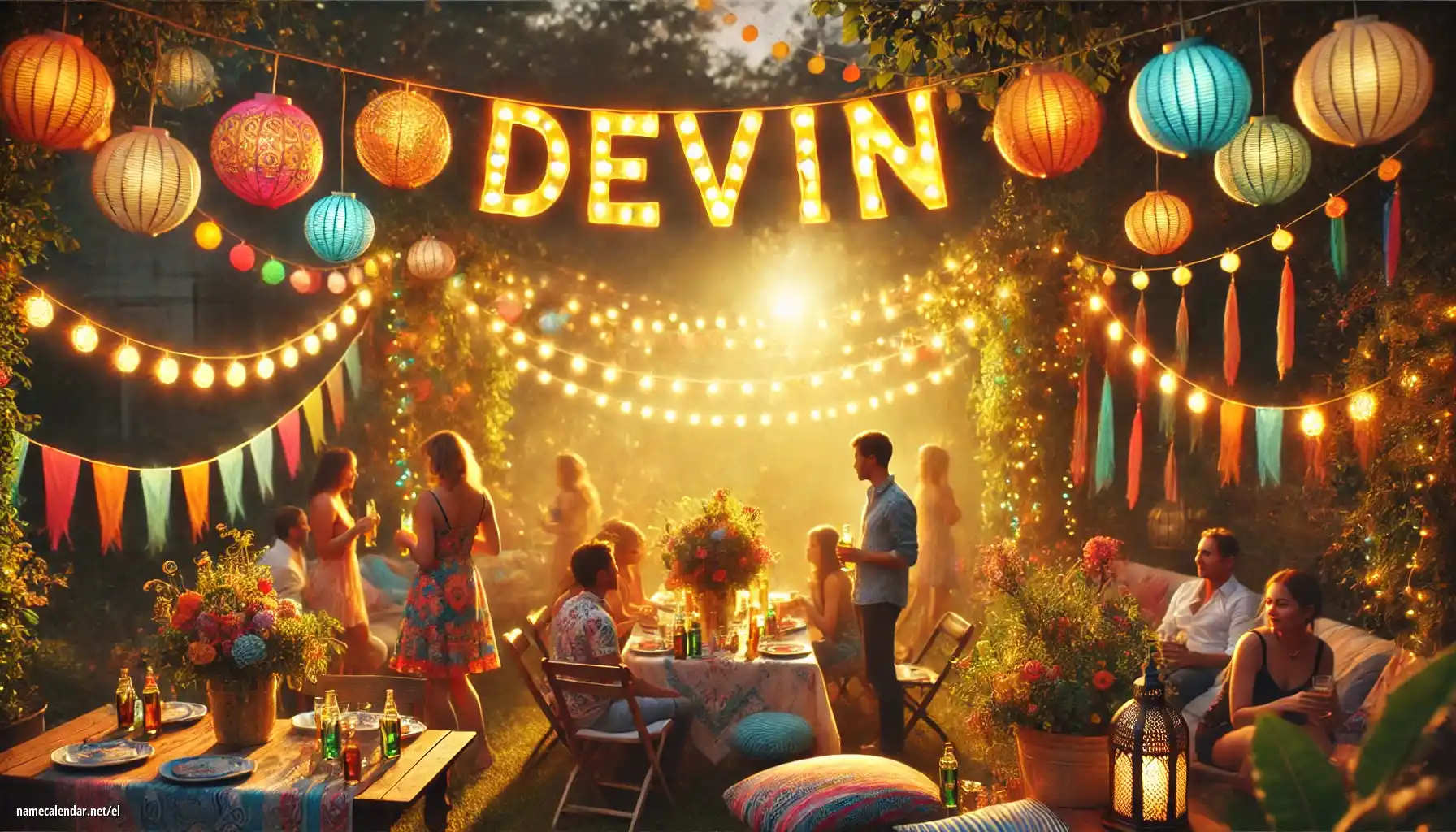 Εορτασμός της ονομαστικής εορτής και του ονόματος - Devin