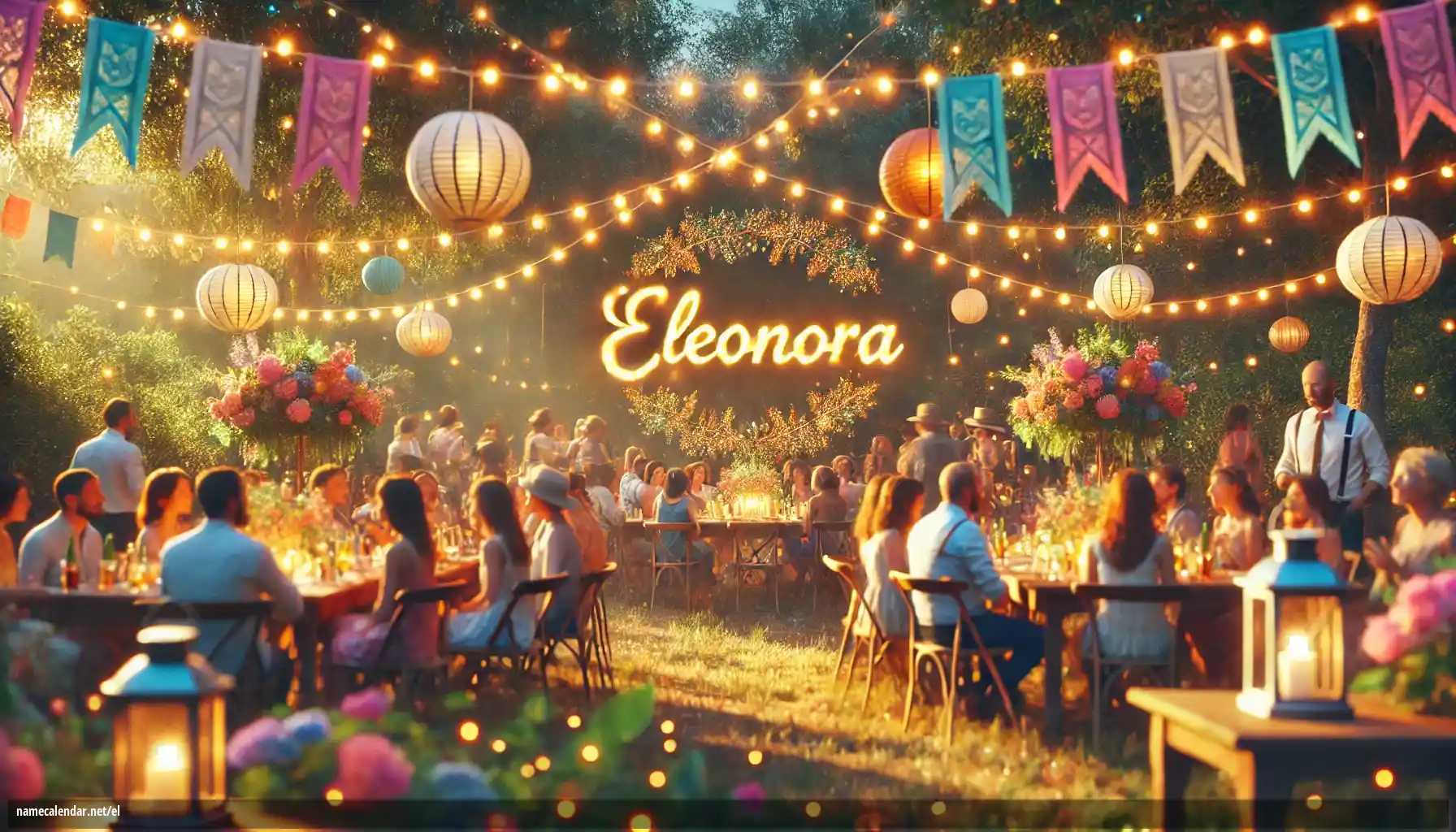 Εορτασμός της ονομαστικής εορτής και του ονόματος - Eleonóra