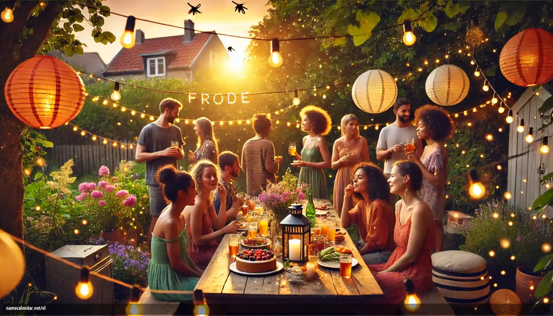 Εορτασμός της ονομαστικής εορτής και του ονόματος - Frode