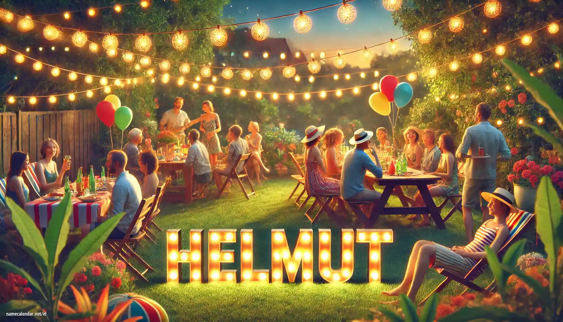 Εορτασμός της ονομαστικής εορτής και του ονόματος - Helmut