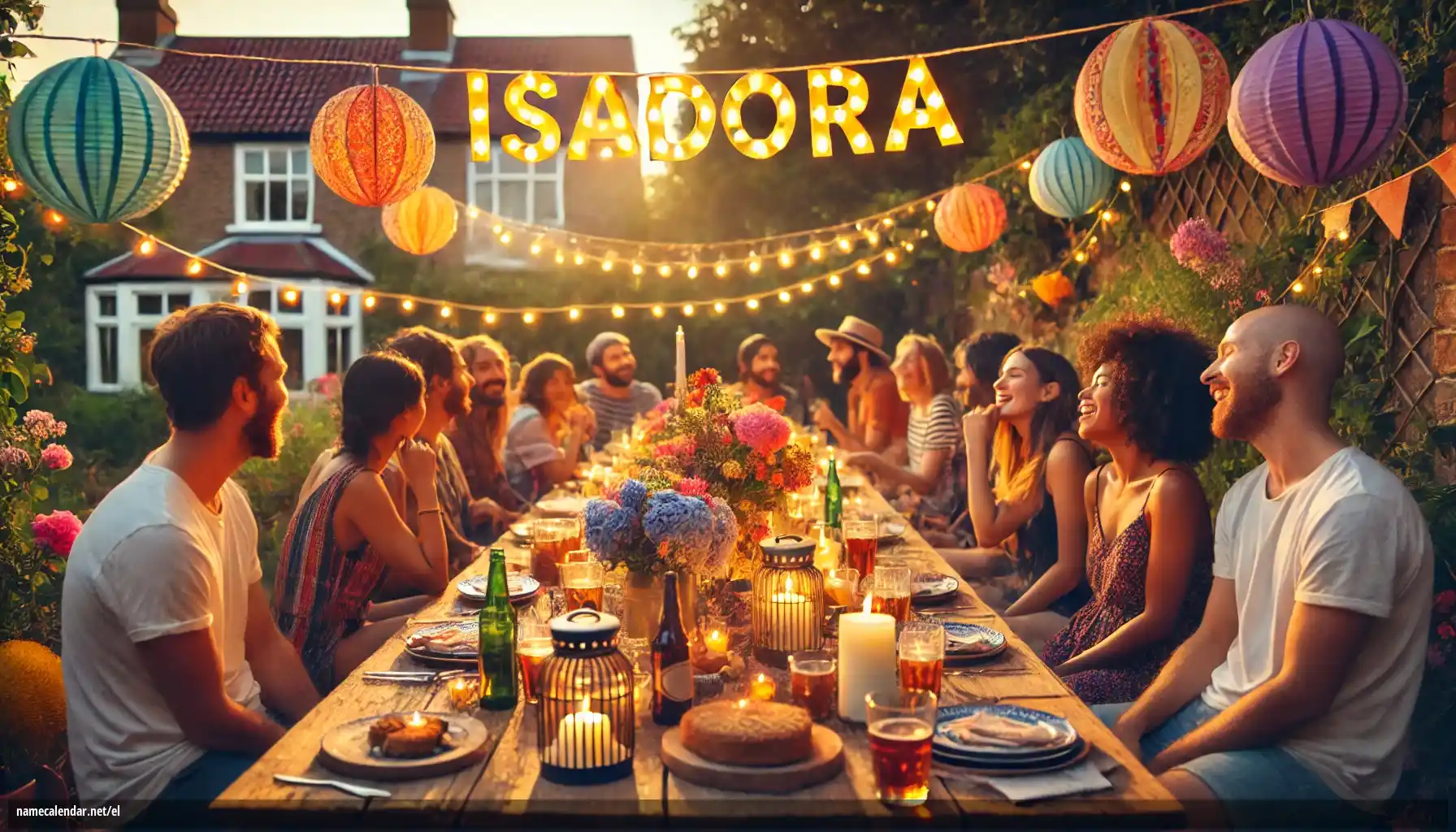 Εορτασμός της ονομαστικής εορτής και του ονόματος - Isadora