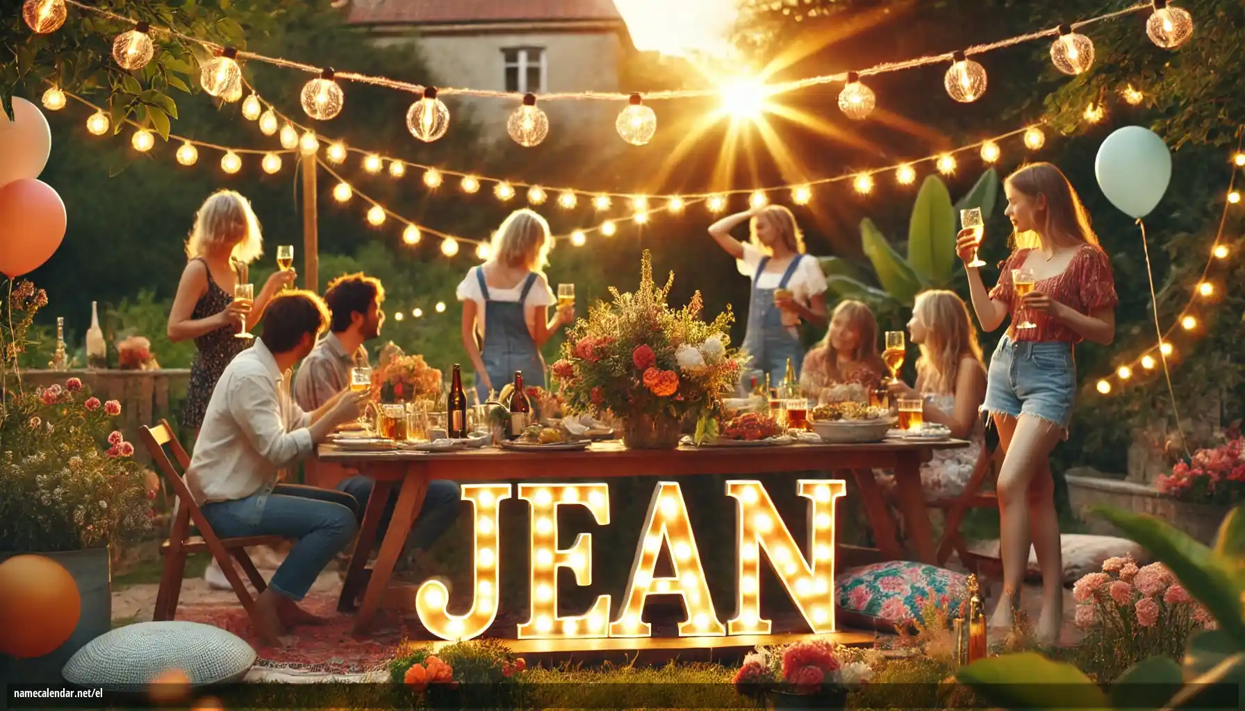 Εορτασμός της ονομαστικής εορτής και του ονόματος - Jean