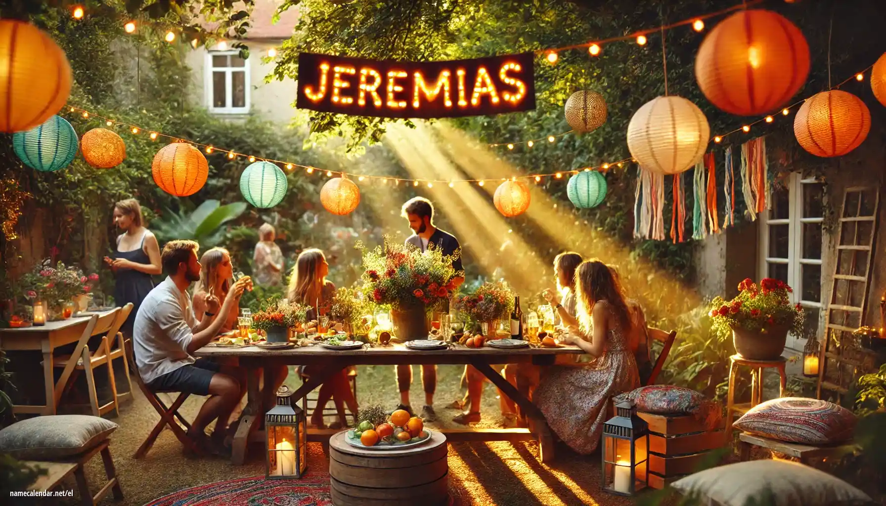 Εορτασμός της ονομαστικής εορτής και του ονόματος - Jeremias