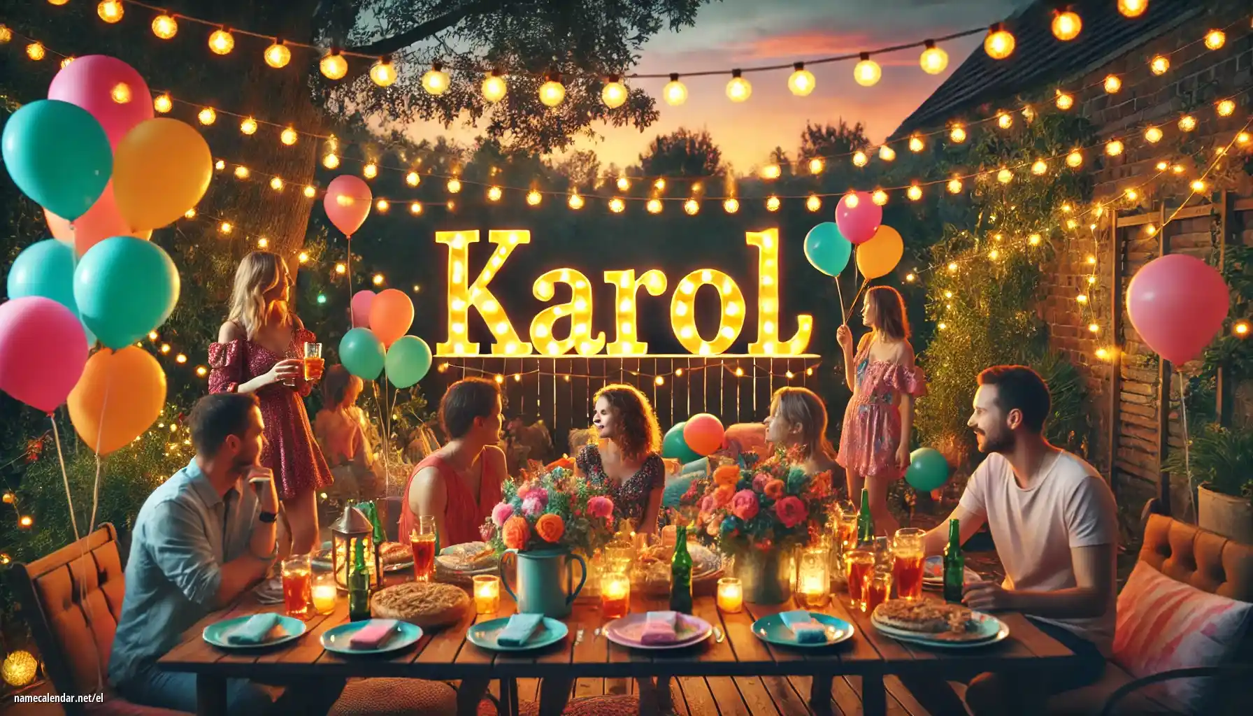 Εορτασμός της ονομαστικής εορτής και του ονόματος - Karol