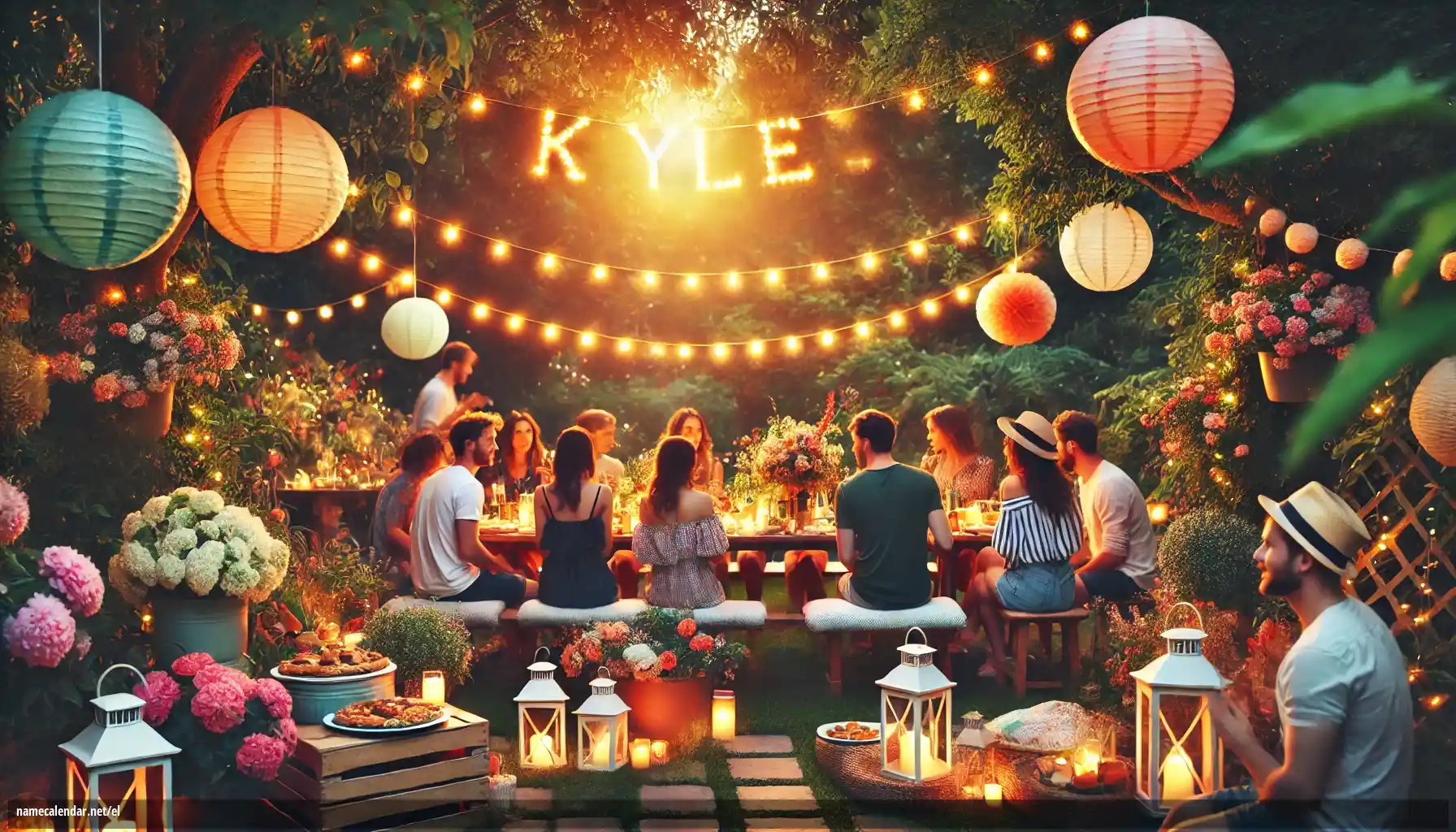 Εορτασμός της ονομαστικής εορτής και του ονόματος - Kyle