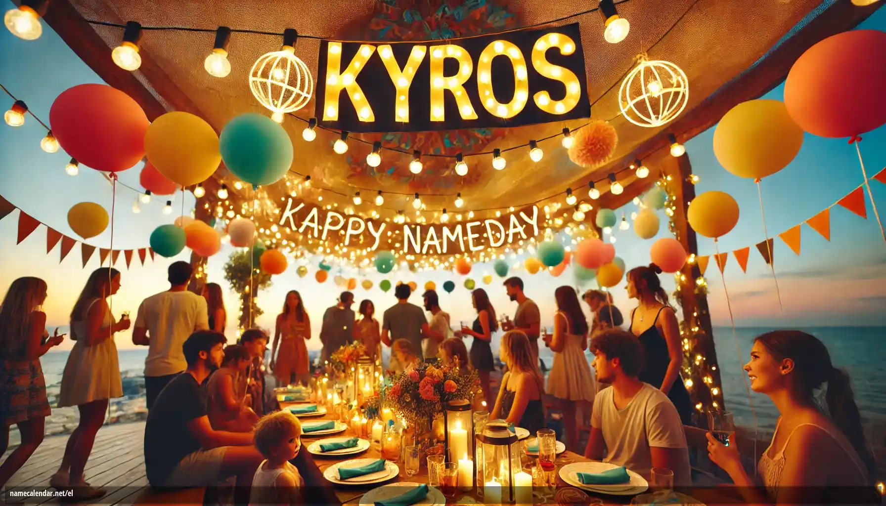 Εορτασμός της ονομαστικής εορτής και του ονόματος - Kyros