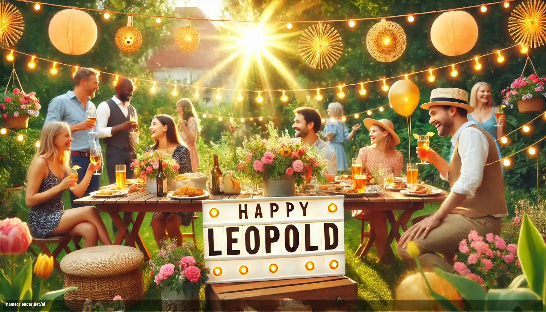 Εορτασμός της ονομαστικής εορτής και του ονόματος - Leopold