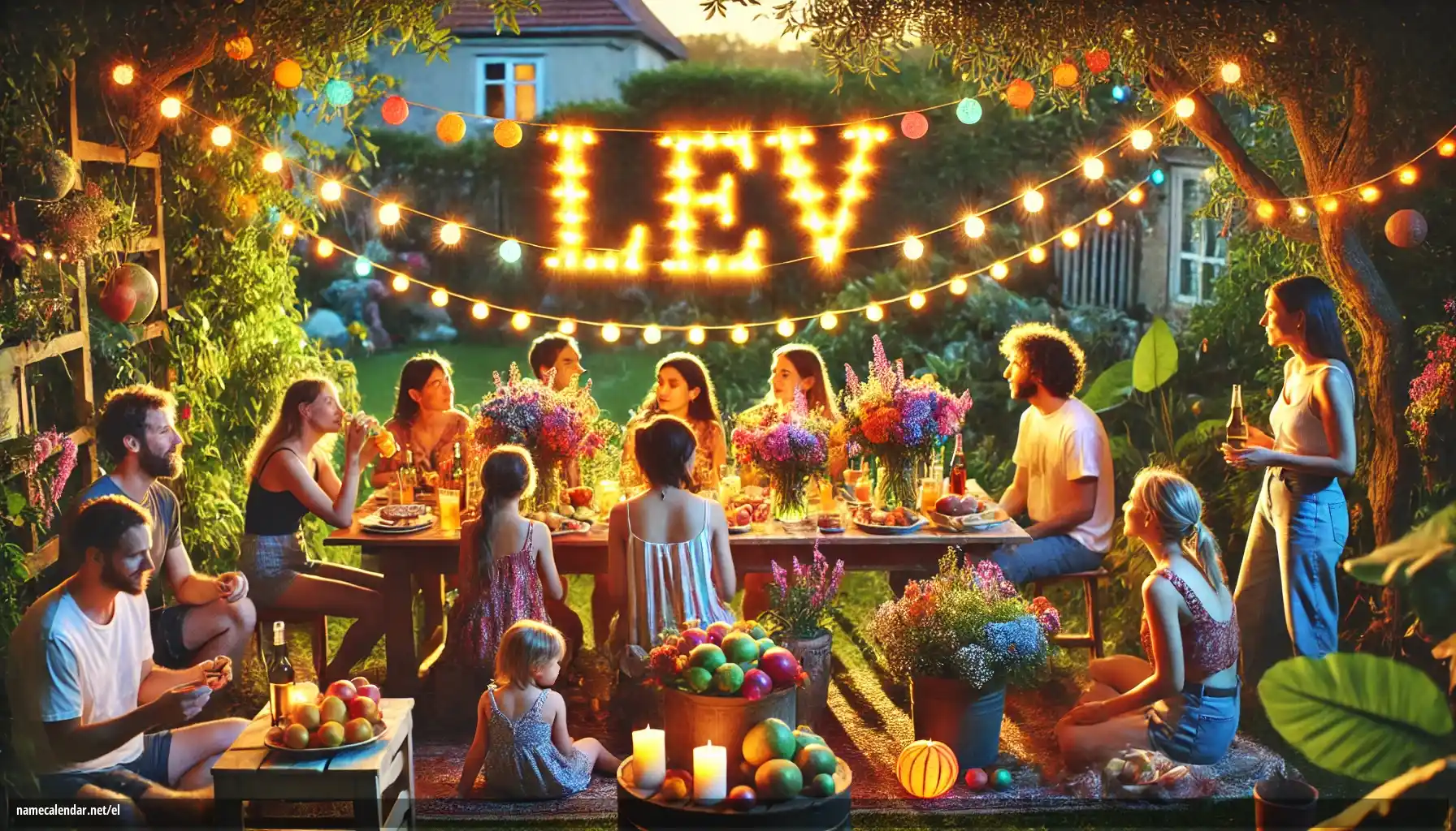 Εορτασμός της ονομαστικής εορτής και του ονόματος - Lev