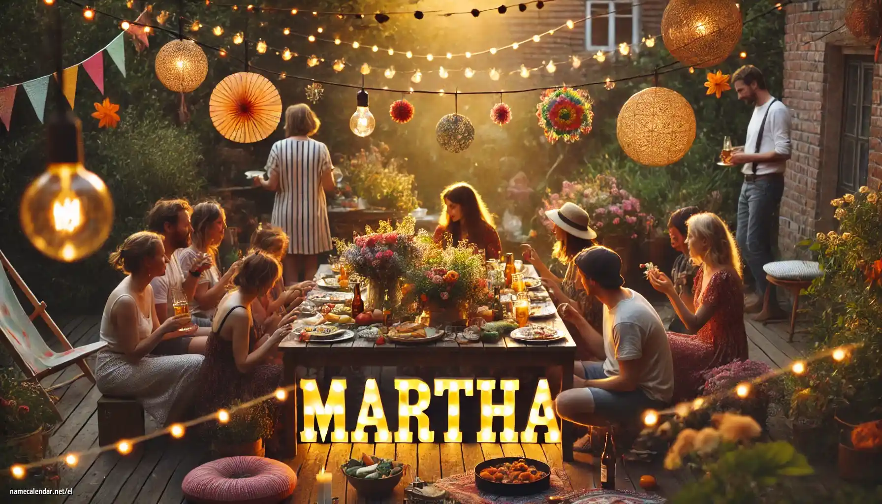 Εορτασμός της ονομαστικής εορτής και του ονόματος - Märtha