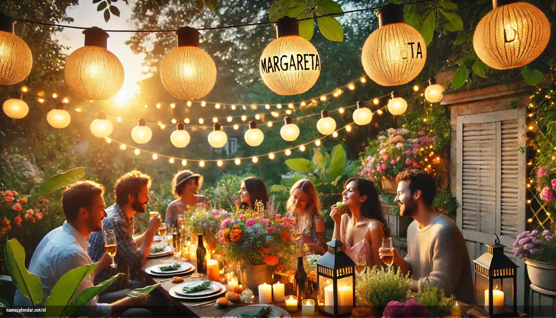 Εορτασμός της ονομαστικής εορτής και του ονόματος - Margaréta