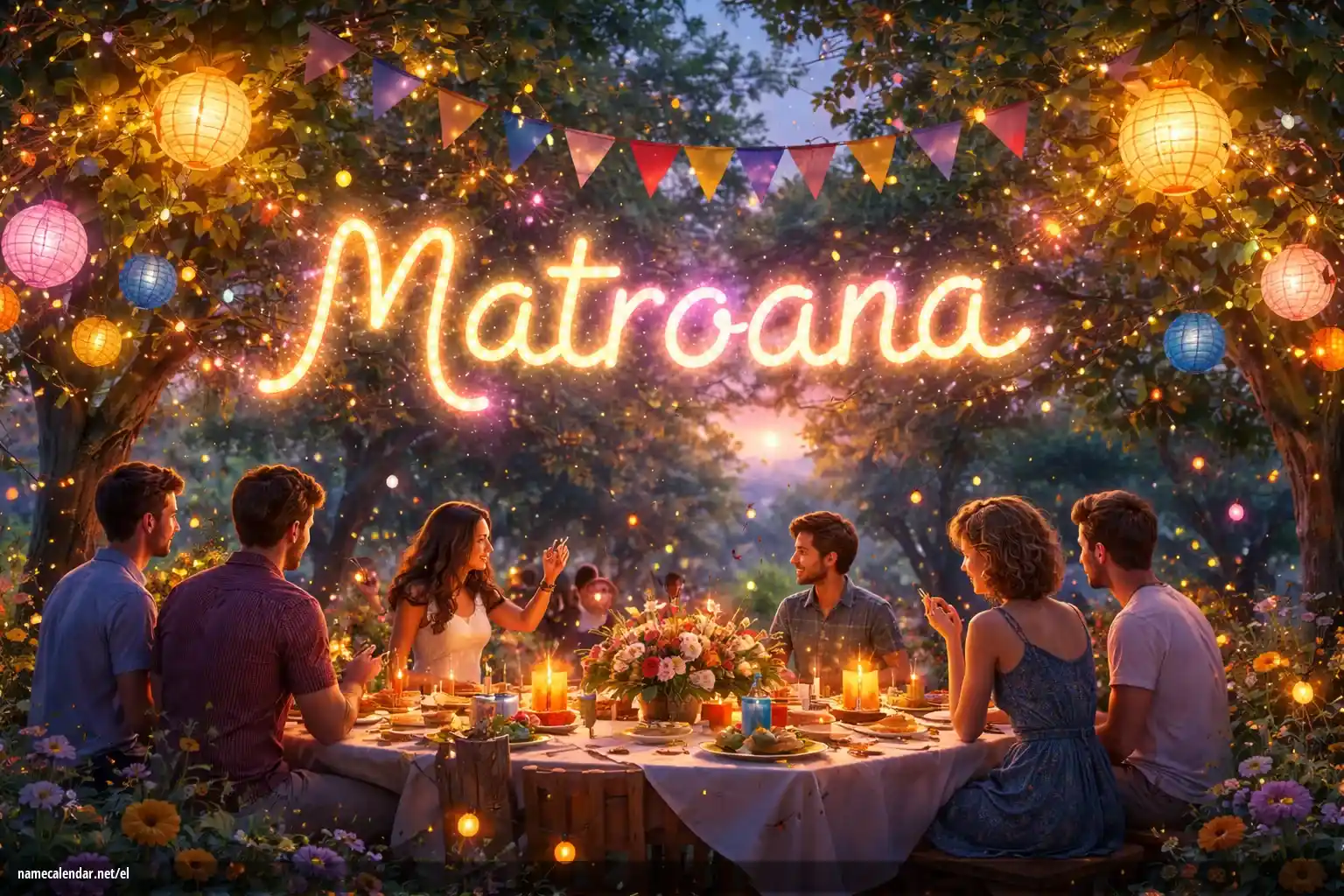 Εορτασμός της ονομαστικής εορτής και του ονόματος - Matroana