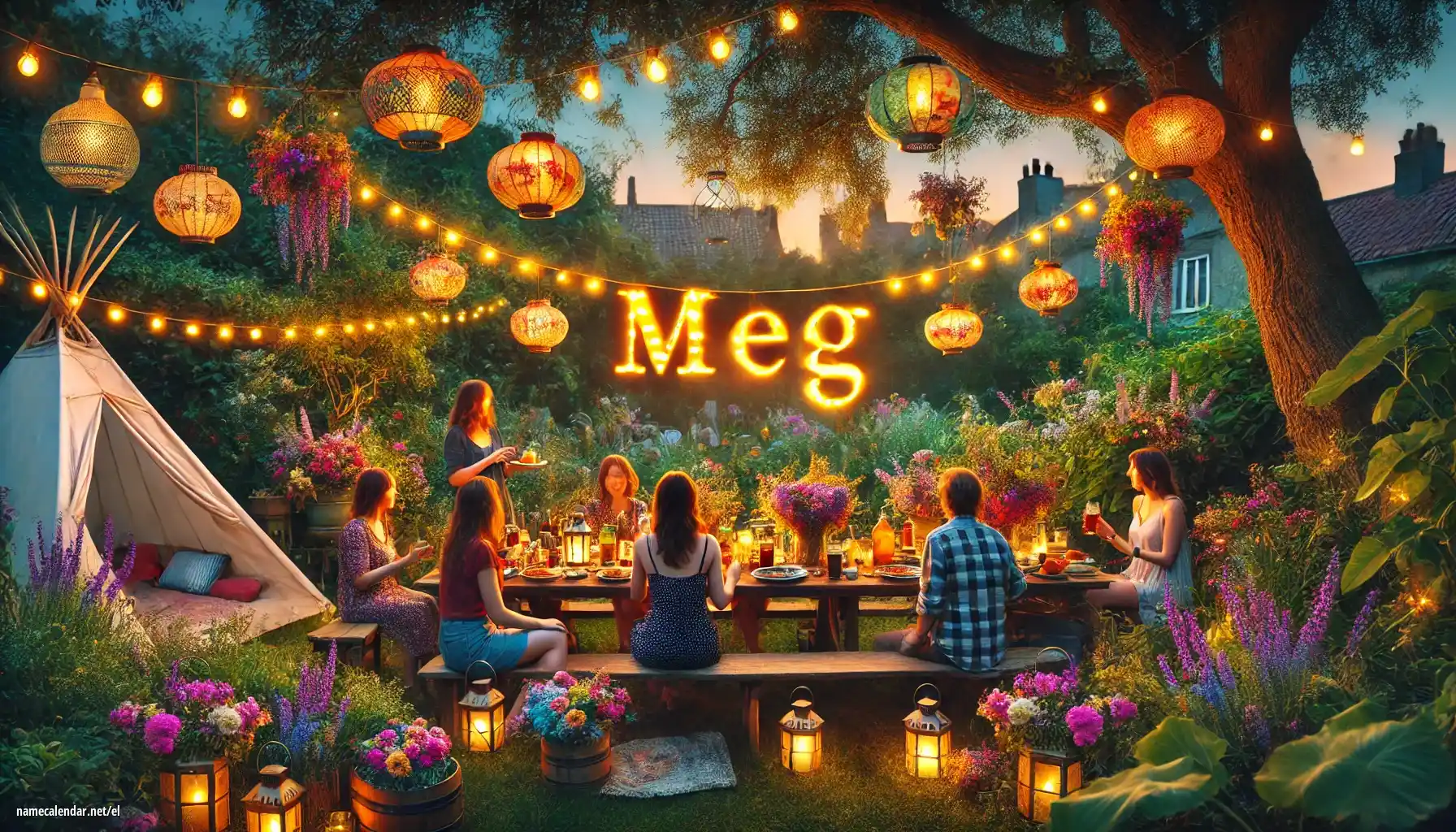 Εορτασμός της ονομαστικής εορτής και του ονόματος - Meg