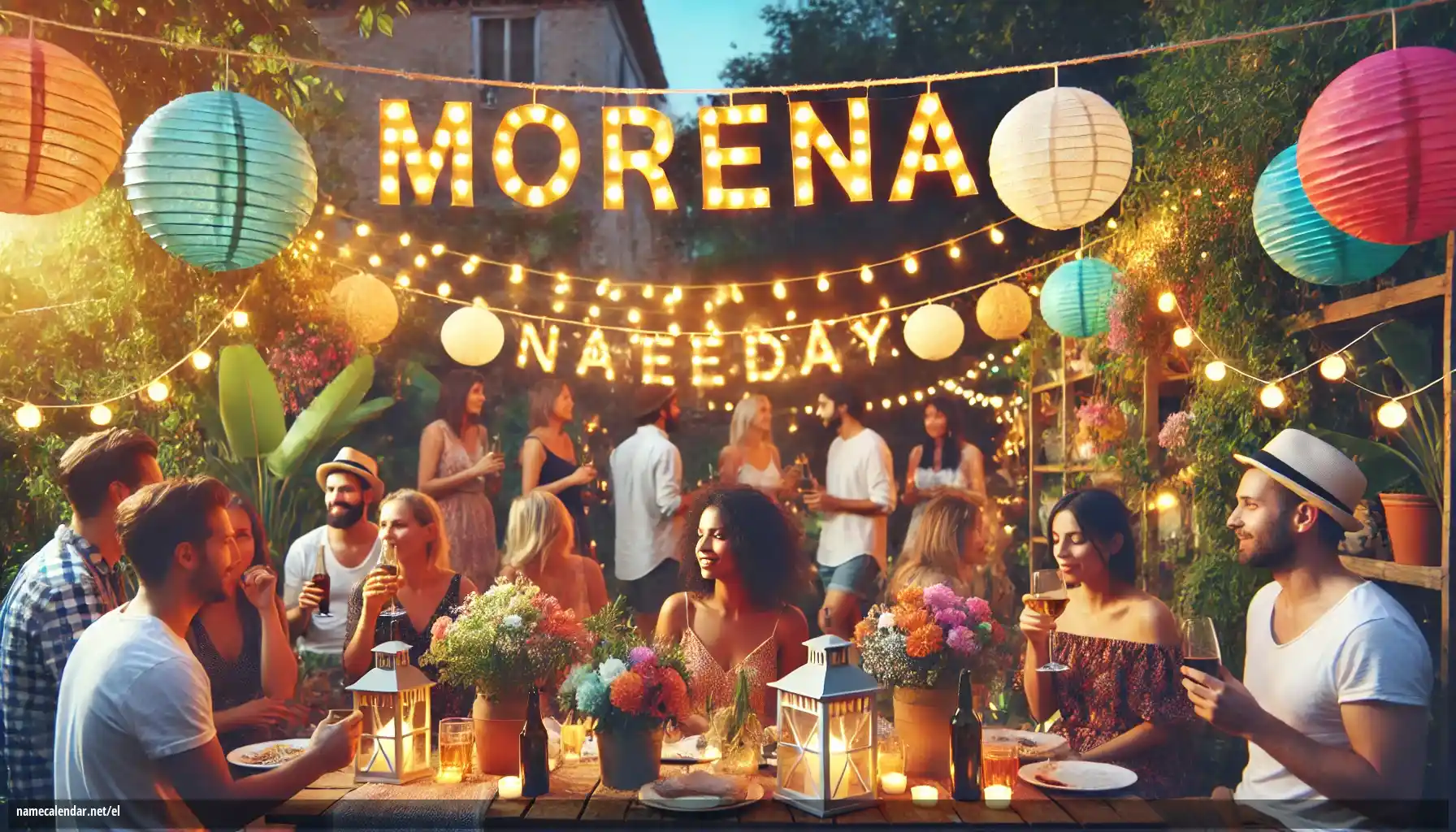 Εορτασμός της ονομαστικής εορτής και του ονόματος - Morena