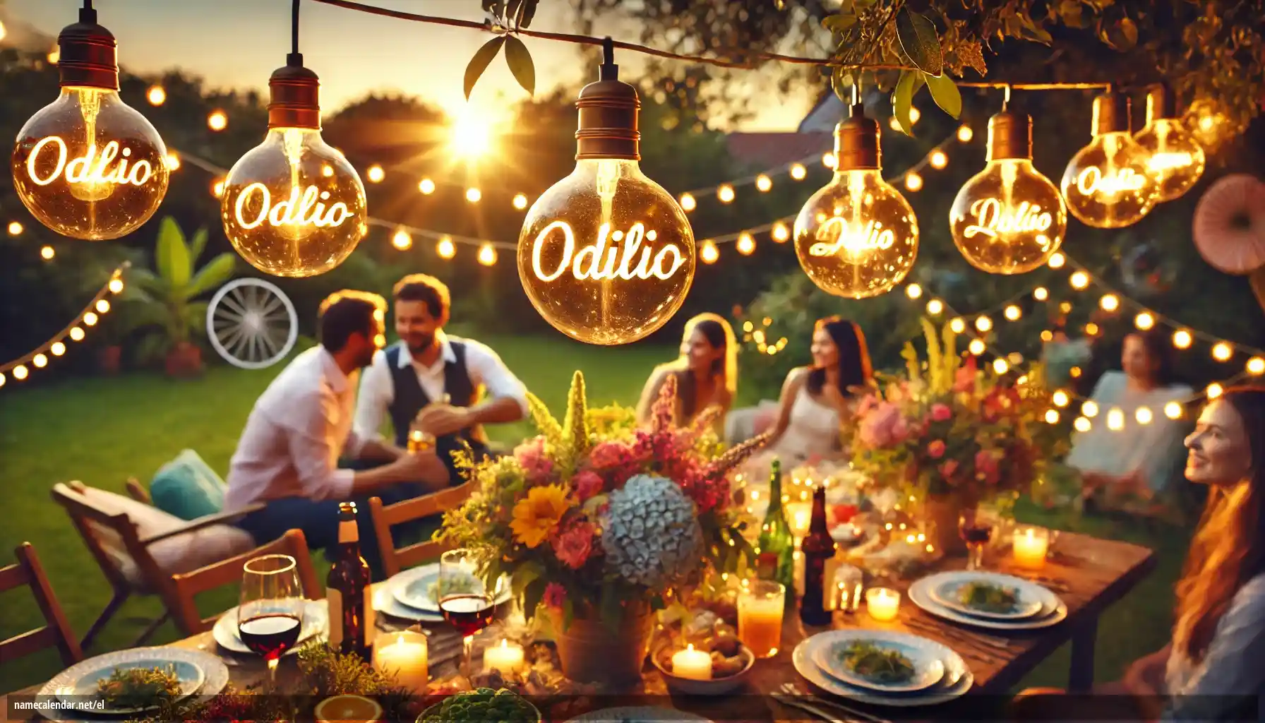 Εορτασμός της ονομαστικής εορτής και του ονόματος - Odilio