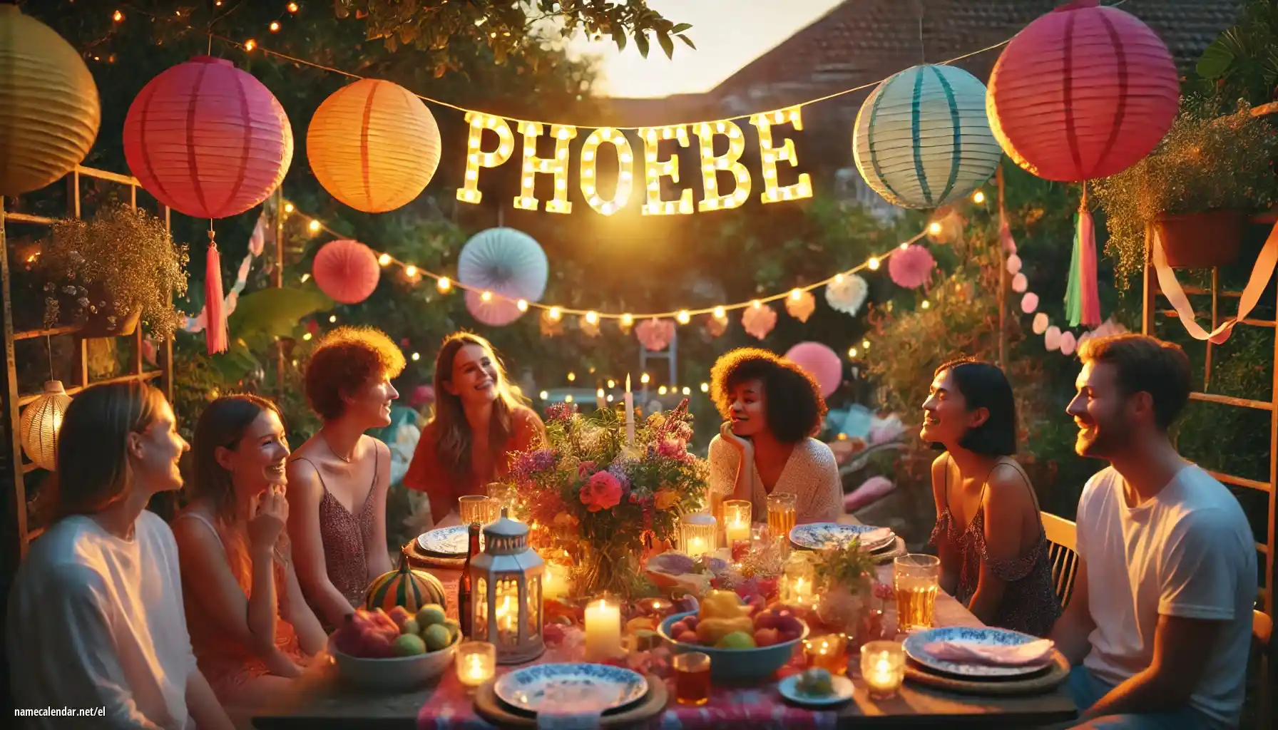 Εορτασμός της ονομαστικής εορτής και του ονόματος - Phoebe
