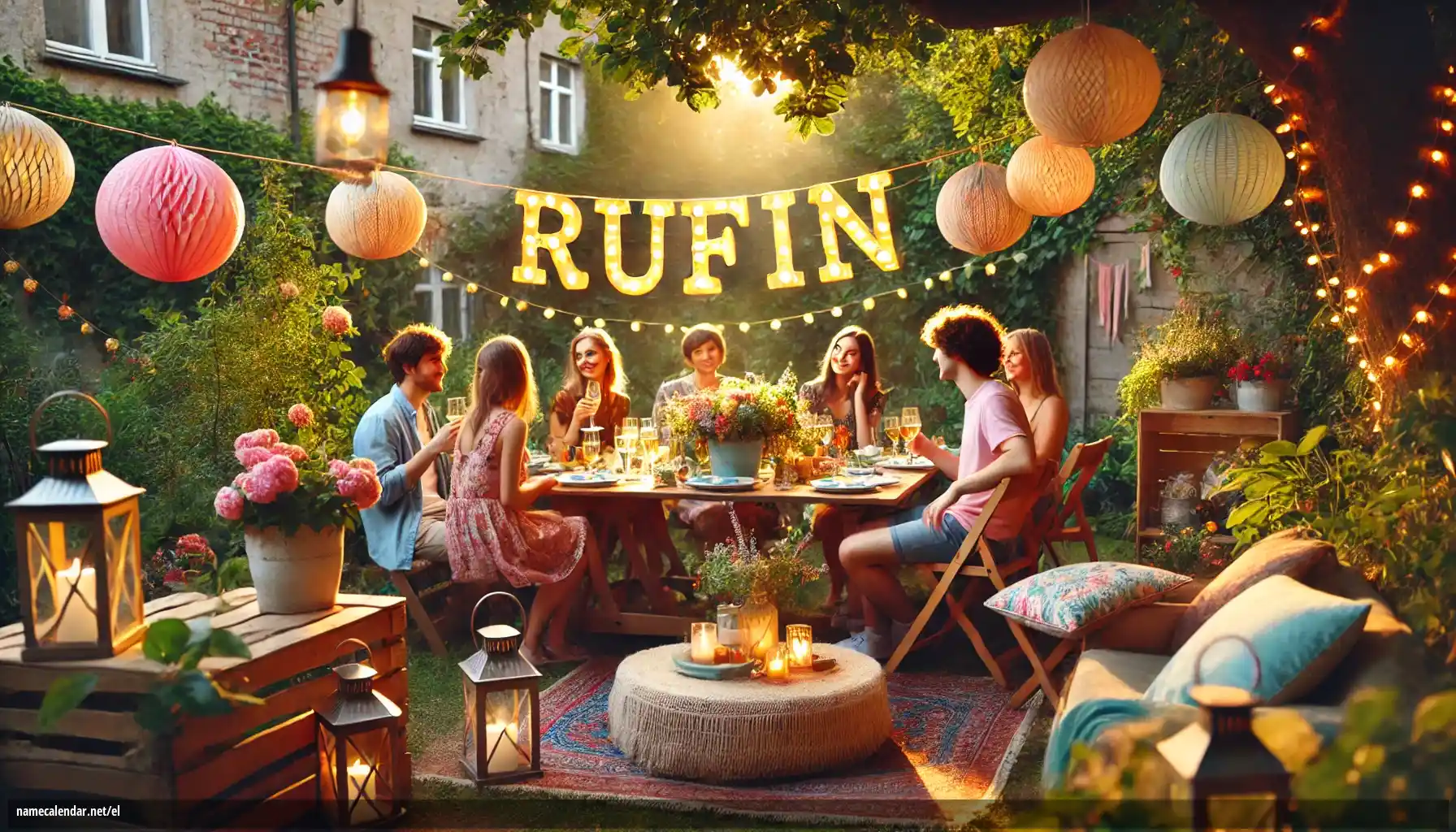 Εορτασμός της ονομαστικής εορτής και του ονόματος - Rufin