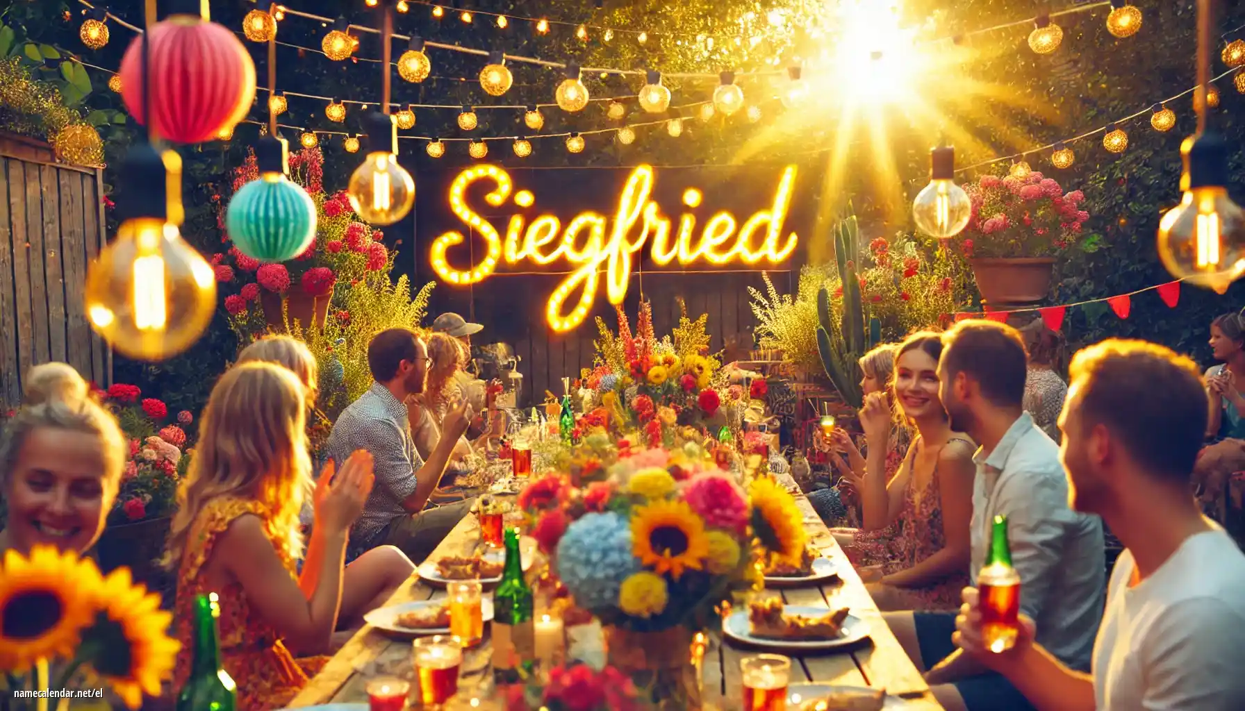 Εορτασμός της ονομαστικής εορτής και του ονόματος - Siegfried