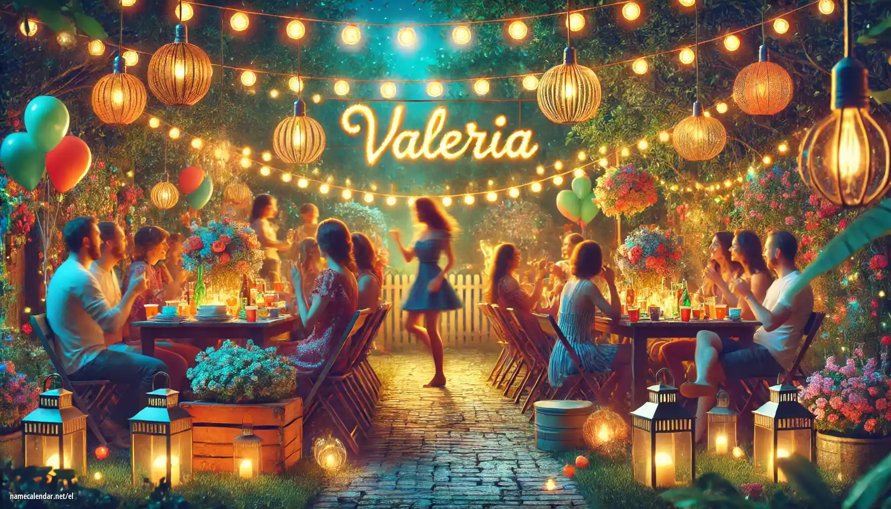 Εορτασμός της ονομαστικής εορτής και του ονόματος - Valéria