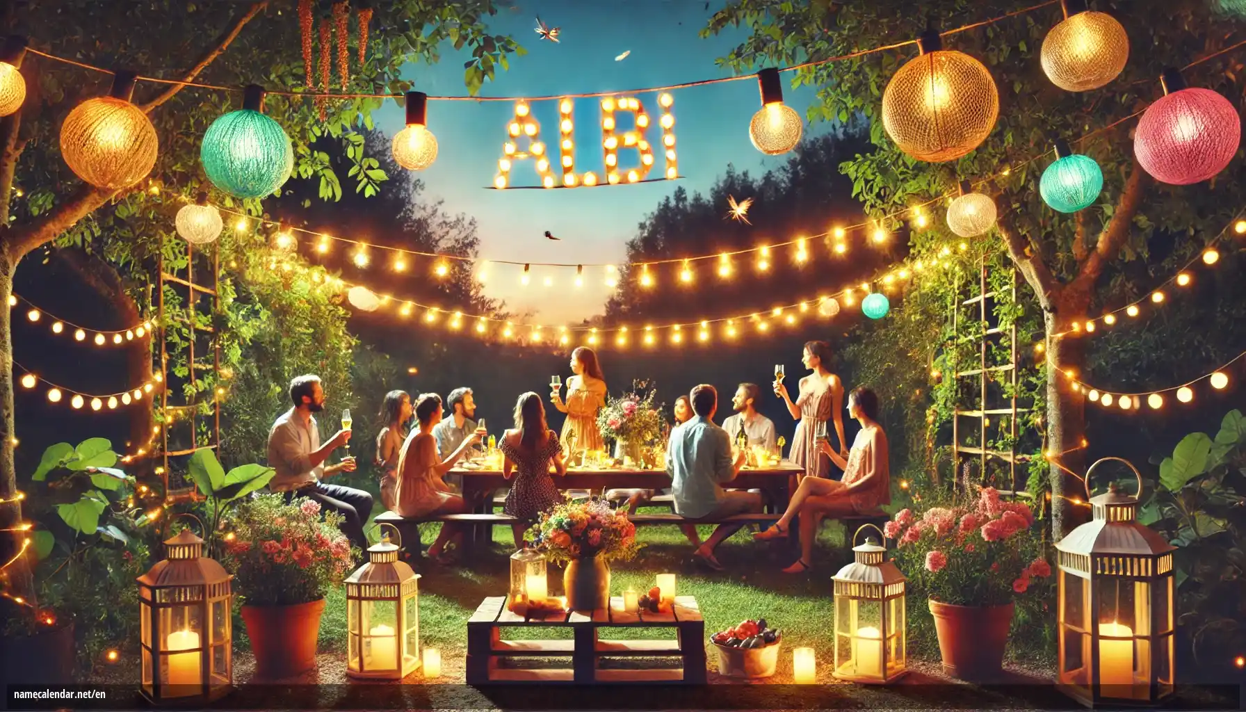 Celebration of name day and name - Albi