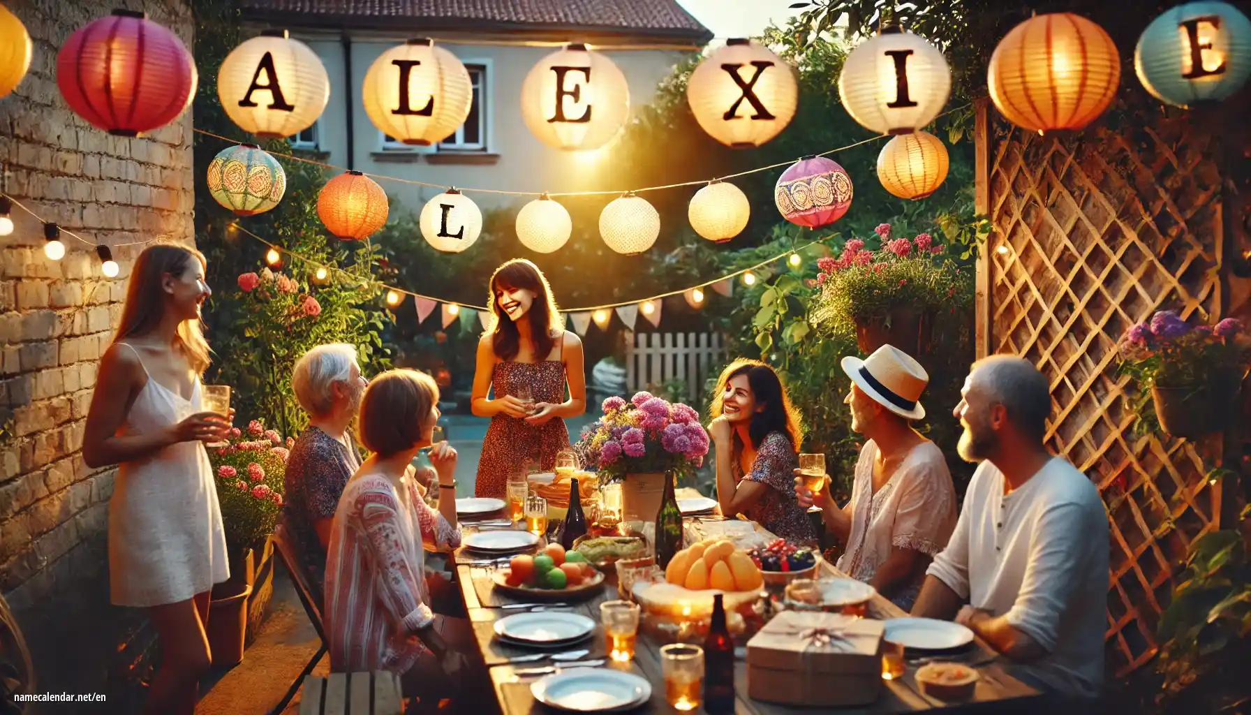 Celebration of name day and name - Alexi