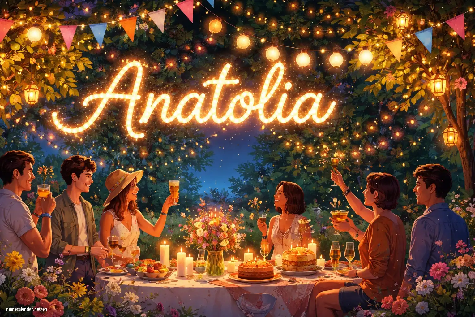 Celebration of name day and name - Anatolia