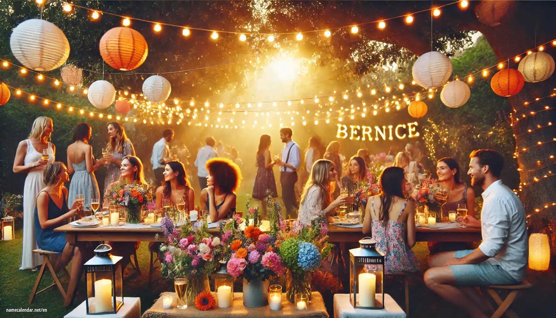 Celebration of name day and name - Bernice