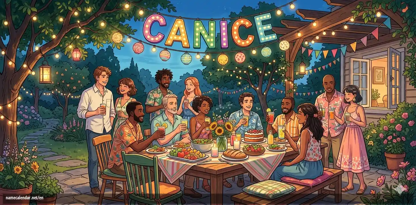 Celebration of name day and name - Canice