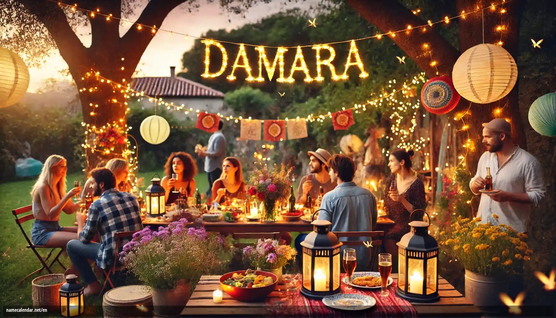 Celebration of name day and name - Damara