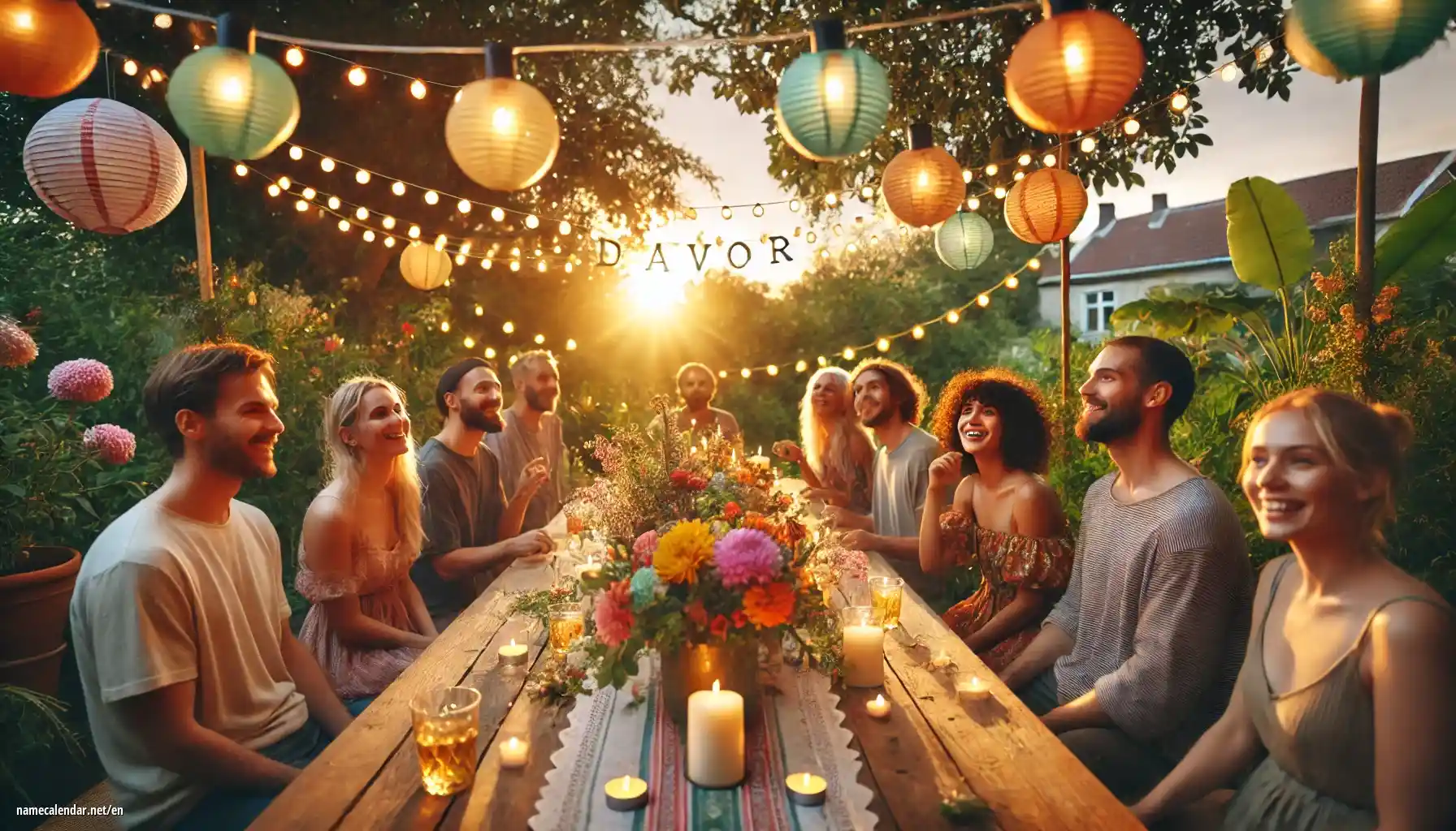 Celebration of name day and name - Davor