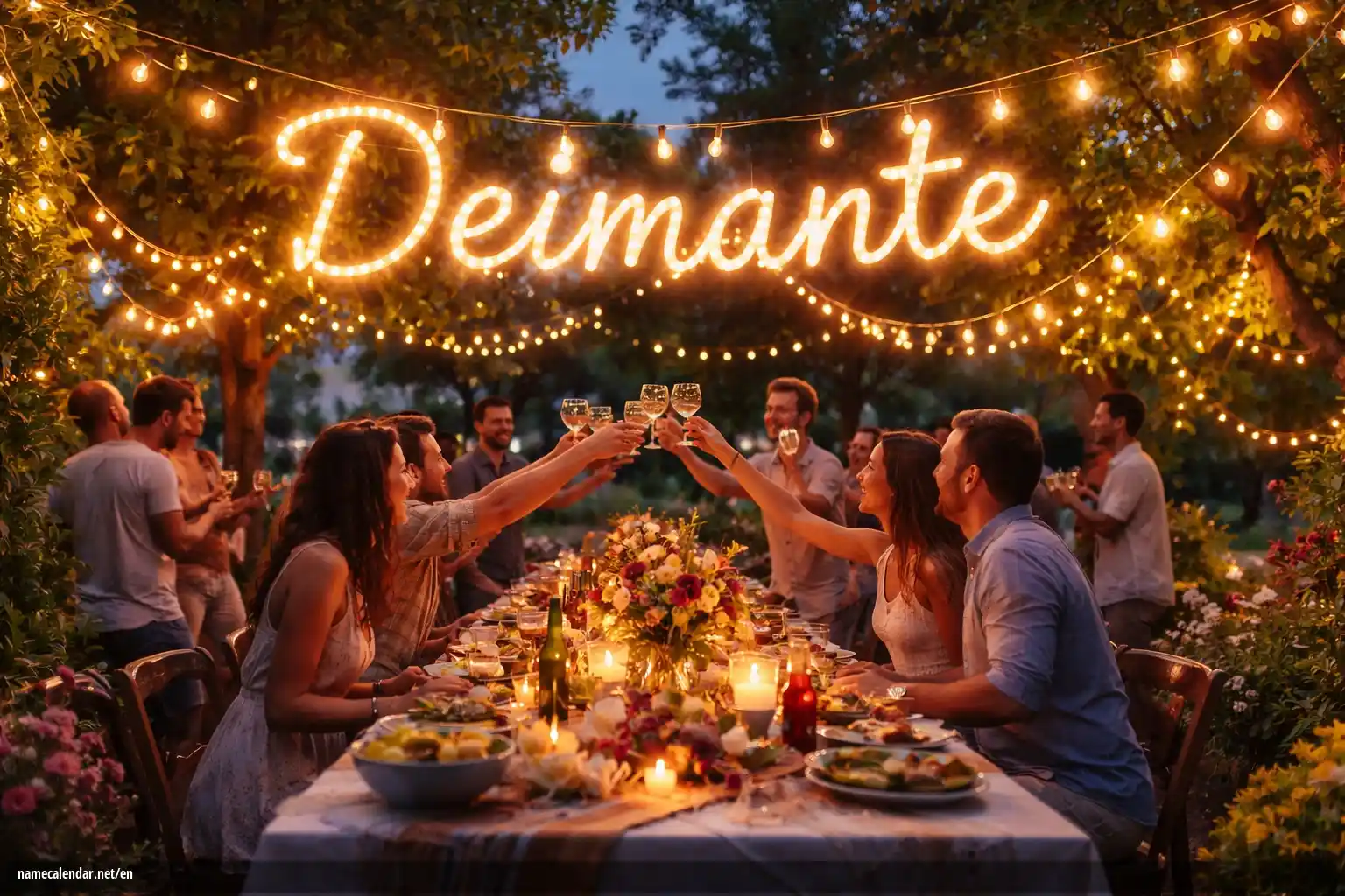 Celebration of name day and name - Deimante