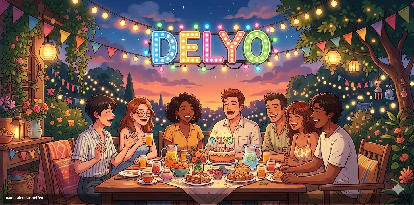 Celebration of name day and name - Delyo