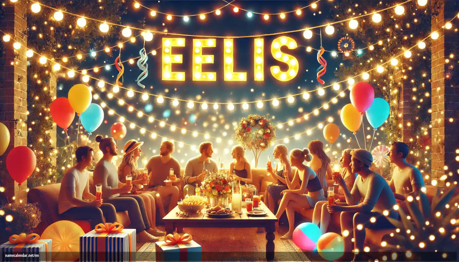 Celebration of name day and name - Eelis