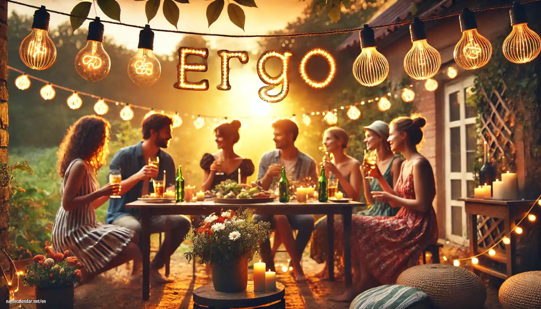 Celebration of name day and name - Ergo