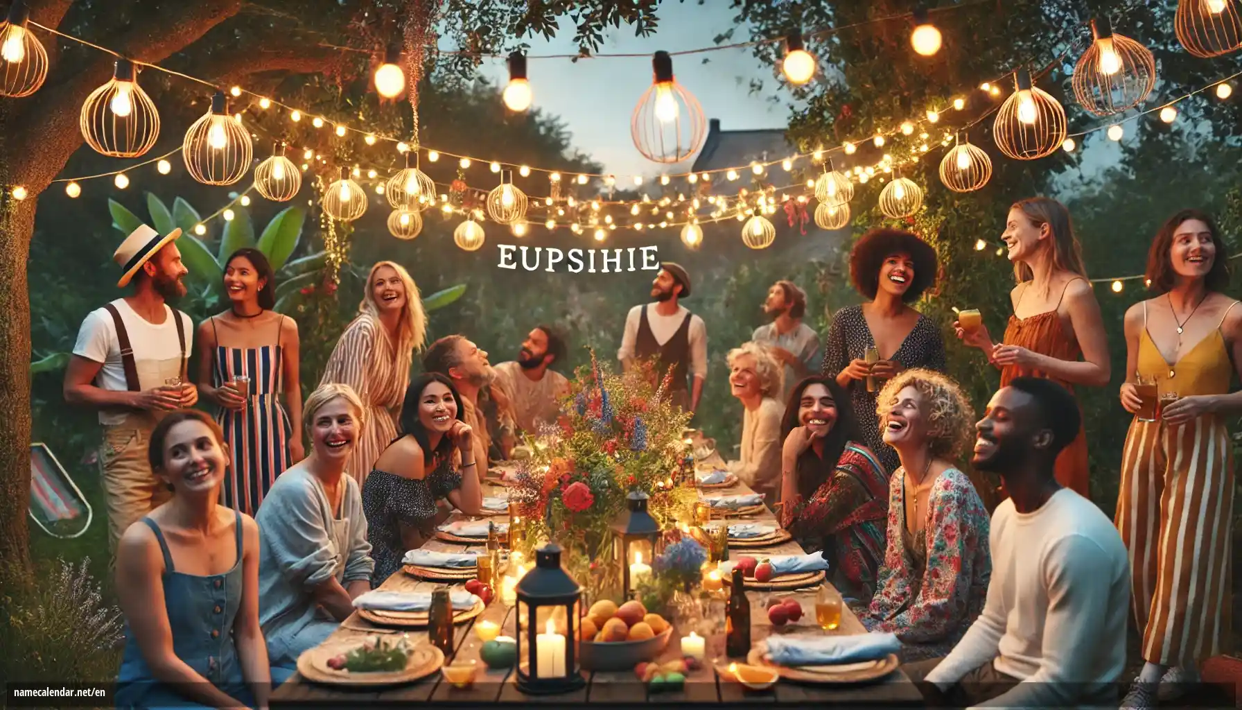 Celebration of name day and name - Eupsihie