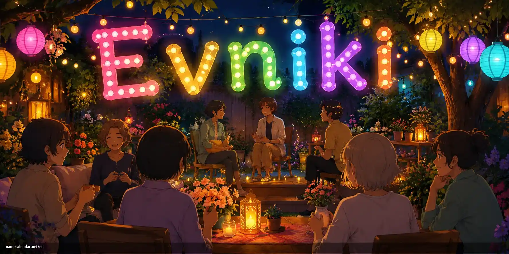 Celebration of name day and name - Evniki