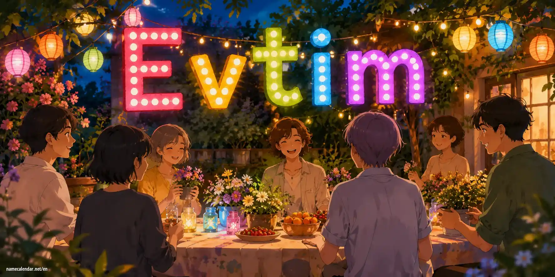 Celebration of name day and name - Evtim