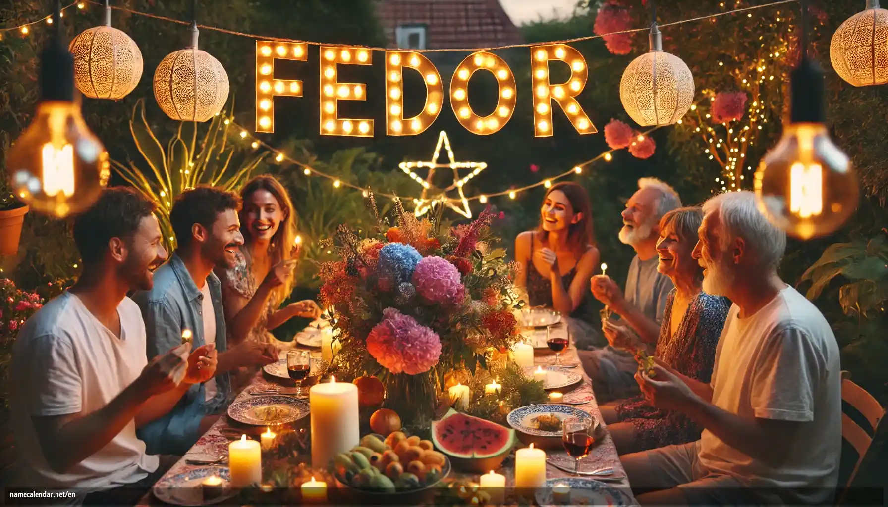 Celebration of name day and name - Fedor