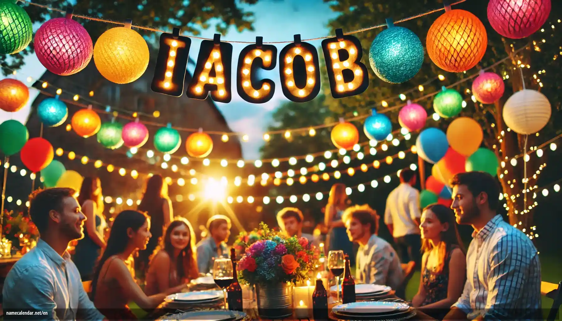 Celebration of name day and name - Iacob