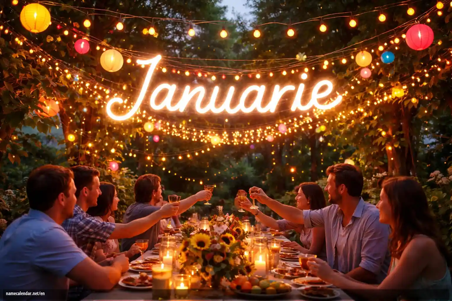 Celebration of name day and name - Ianuarie